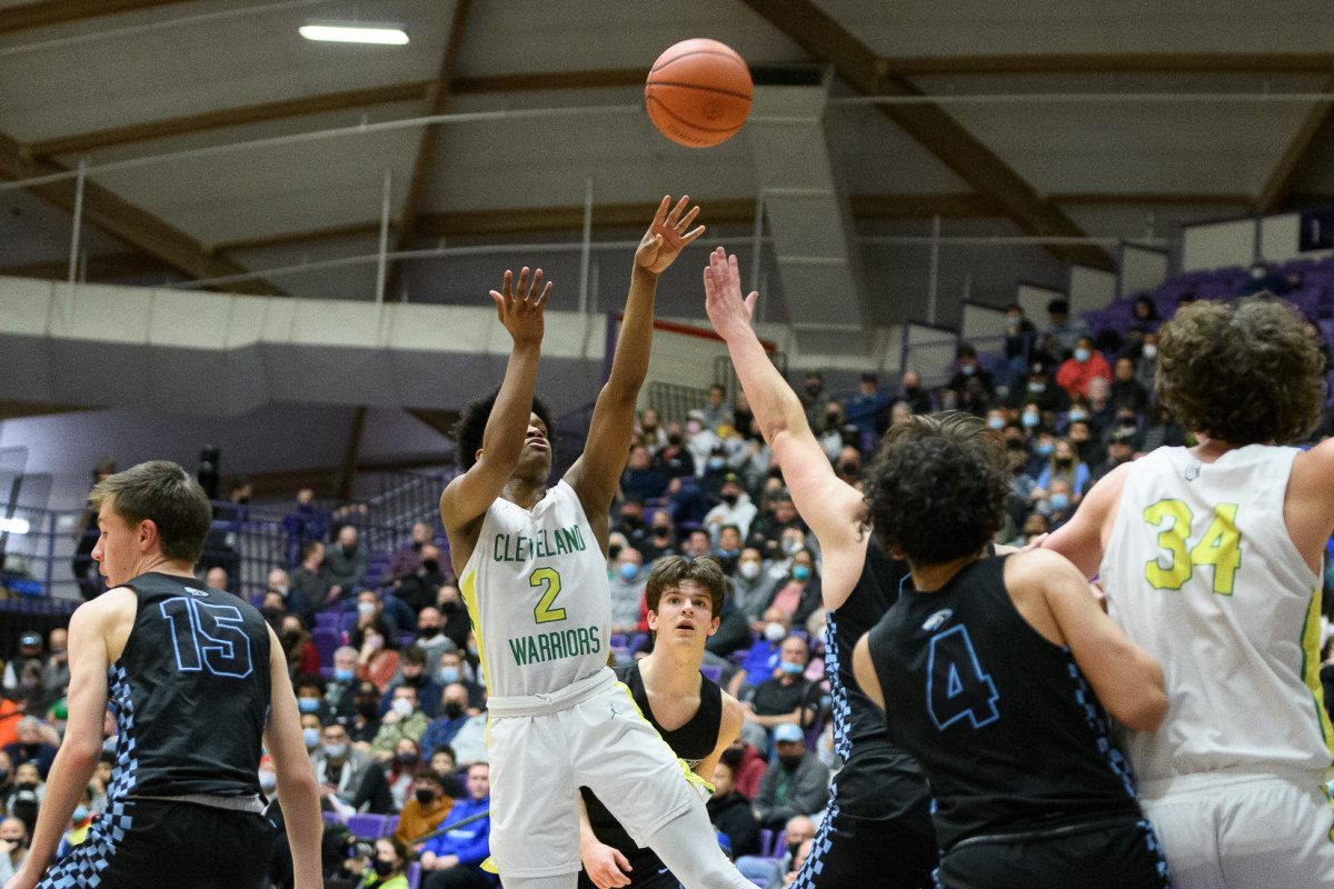 Mountainside Cleveland boys basketball Ken Waz 39